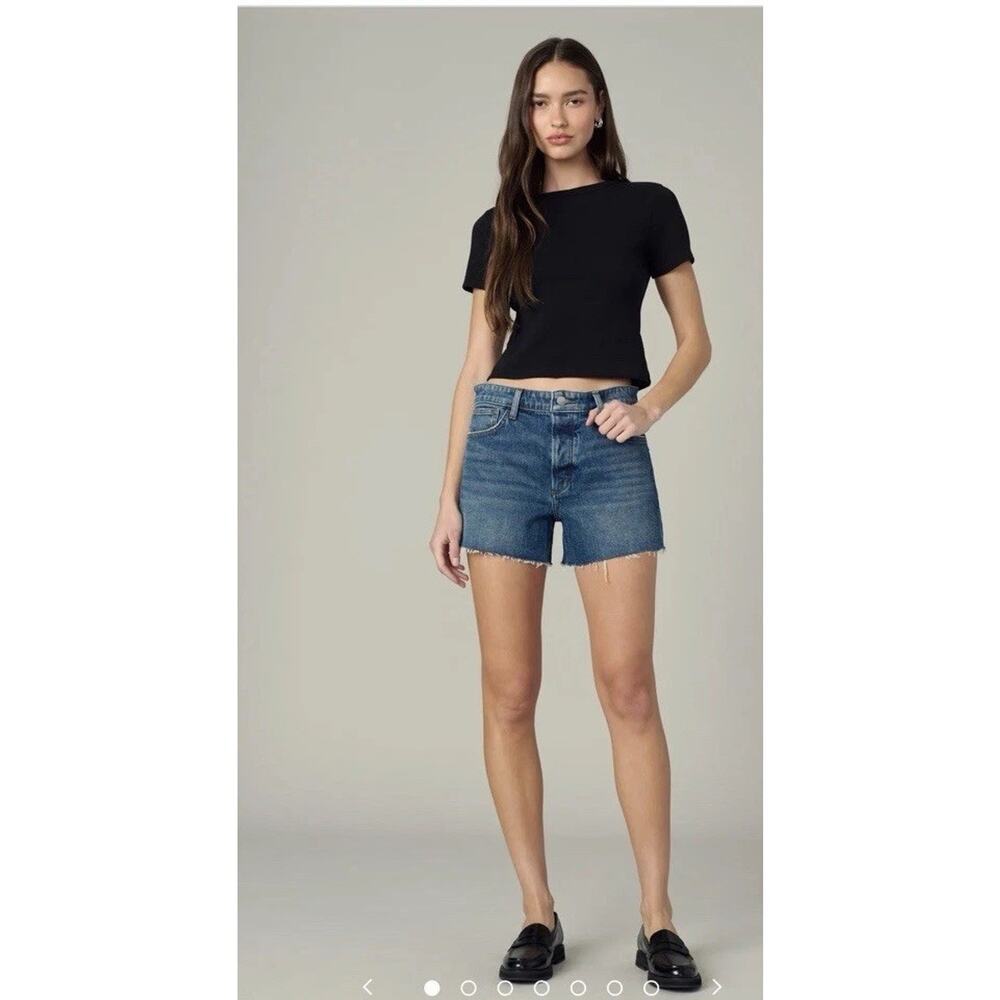 Joe's THE JESSIE RELAXED Denim SHORT Sz 24 Fits Like 26 NWT $118